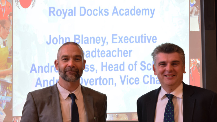 Royal Docks Academy relaunch