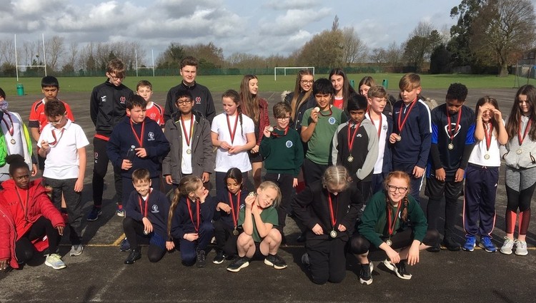 Primary pupils become triathletes Primary pupils become triathletes