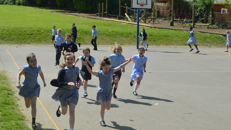 Primary schools invest in daily mile tracks