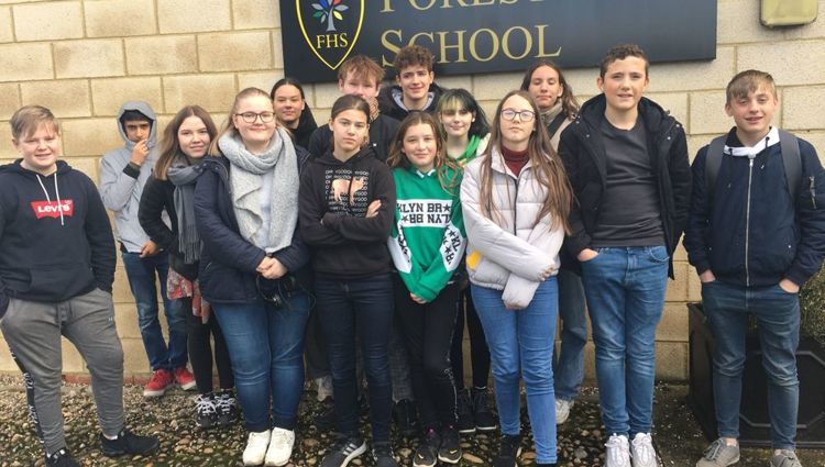 Two schools join to welcome Danish visitors